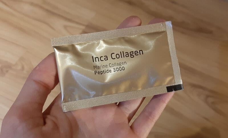 Inca Collagen je balený v malých sáčcích