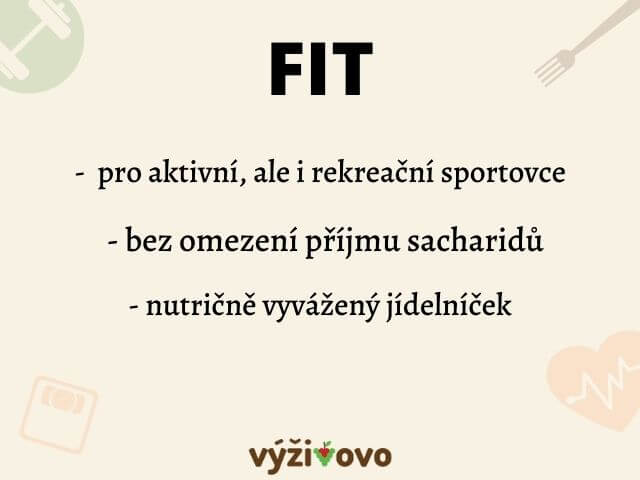 FIT stravovací program Nutric Bistro ocení jak aktivní sportovci, tak i lidé, kteří se chtějí zdravě stravovat a udržet si štíhlou linii.