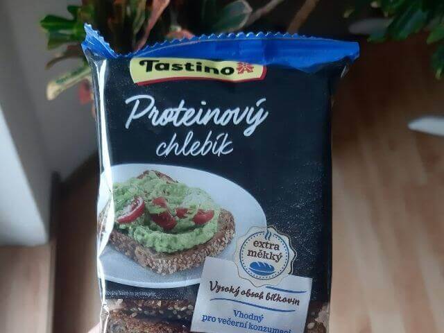 obal Lidl proteinového chleba Tastino