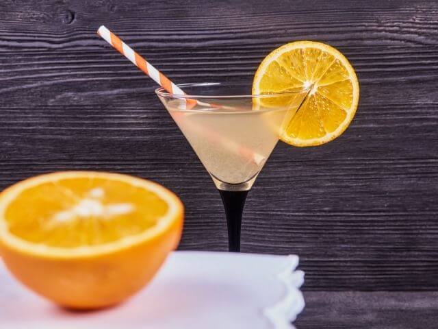 Sbagliato Ambrato drink s pomerančem