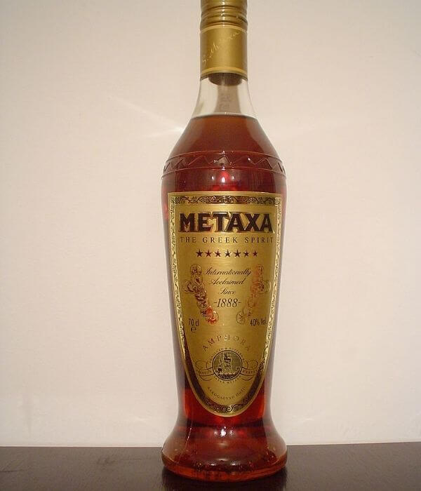 Metaxa lahev