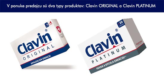 Clavin Original a Clavin Platinum
