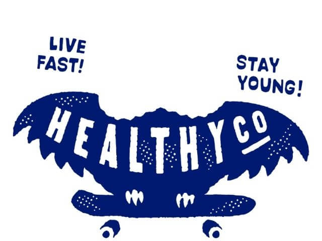 logo švédské značky HealthyCo, pod taktovkou které se vyrábí Proteinella