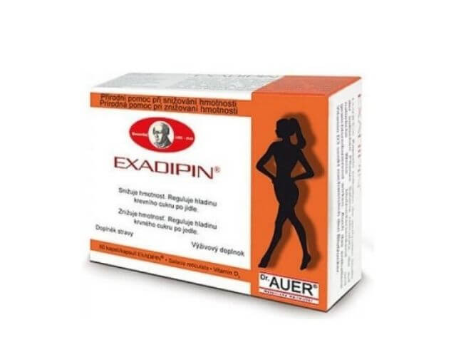 krabička Exadipin kapslí