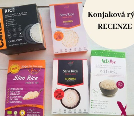 Konjaková rýže - porovnání a hodnocení různých značek + recepty