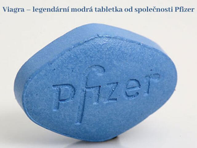 Viagra – legendární modrá tabletka od společnosti Pfizer